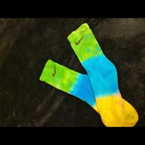 Tie dye socks